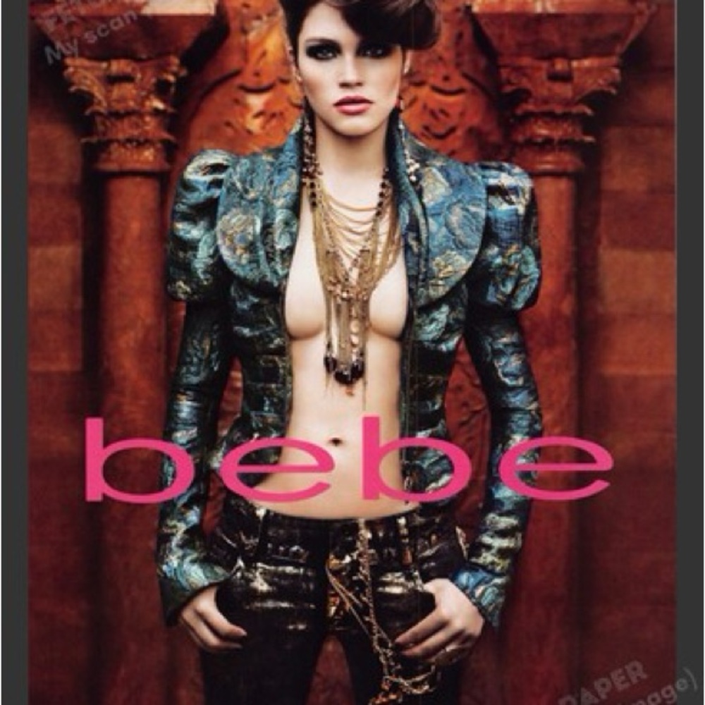 Bebe Puff Sleeve Jacket